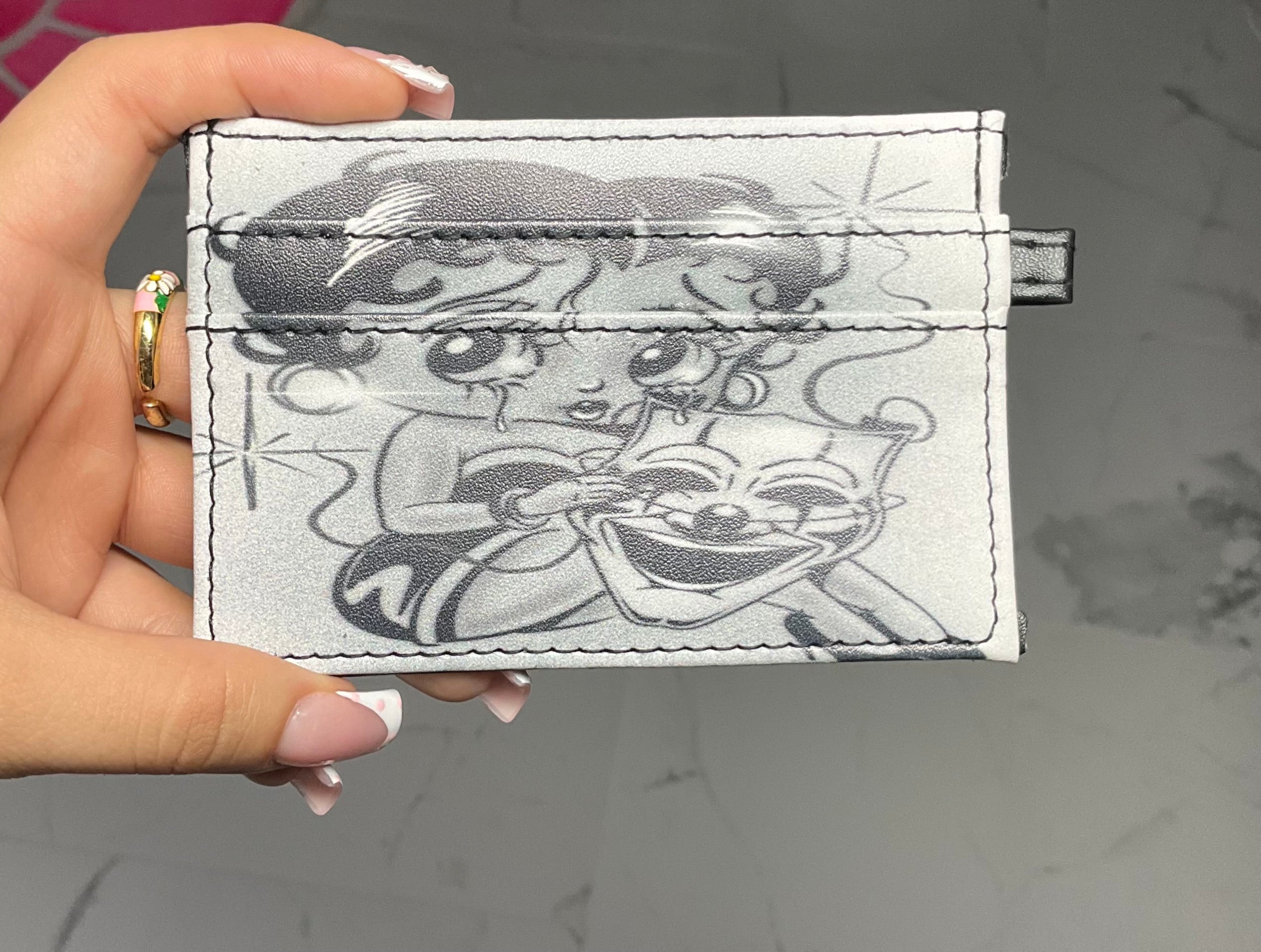 Laugh now, cry later cardholder