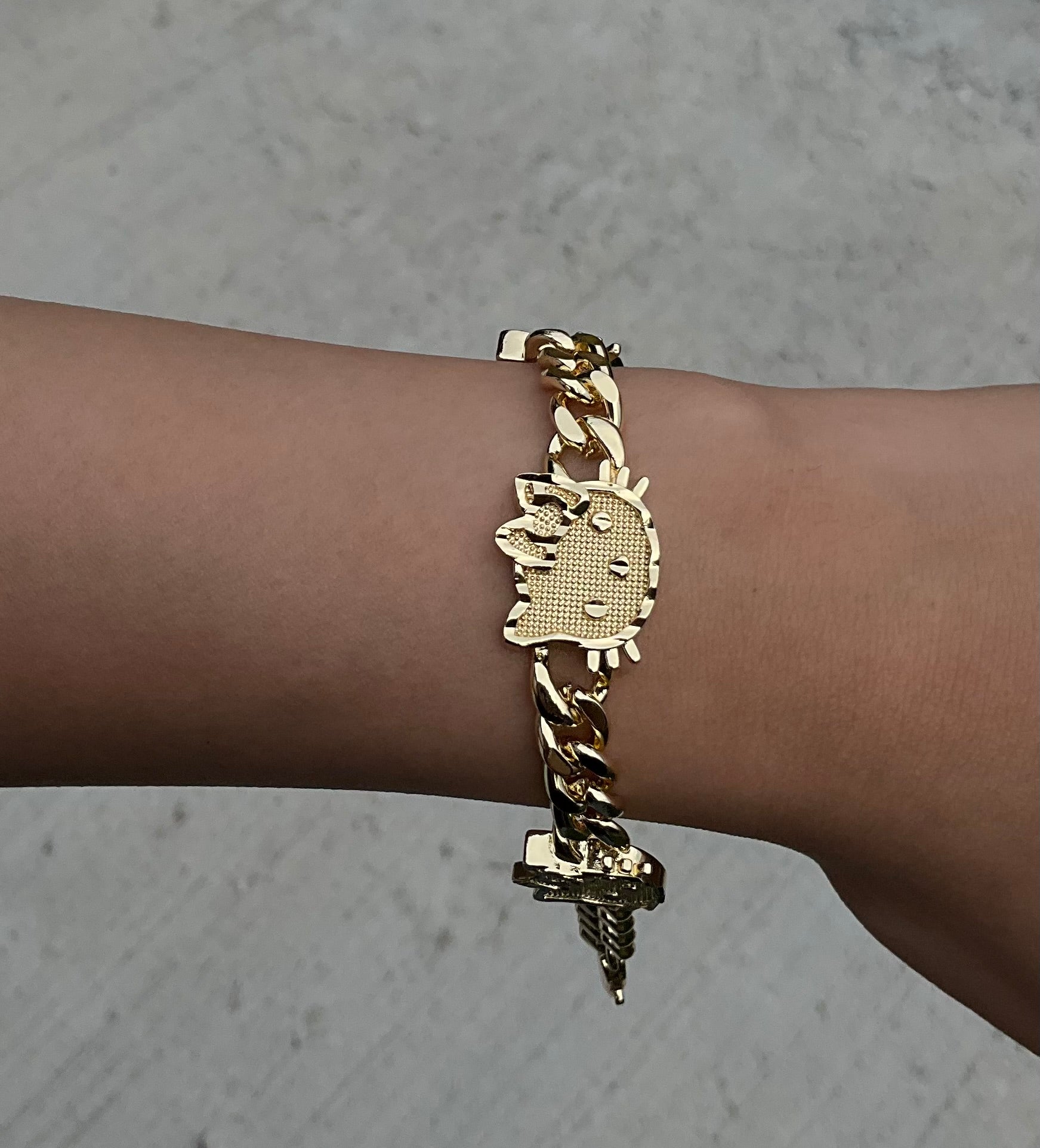 HK 3 head cuban bracelet