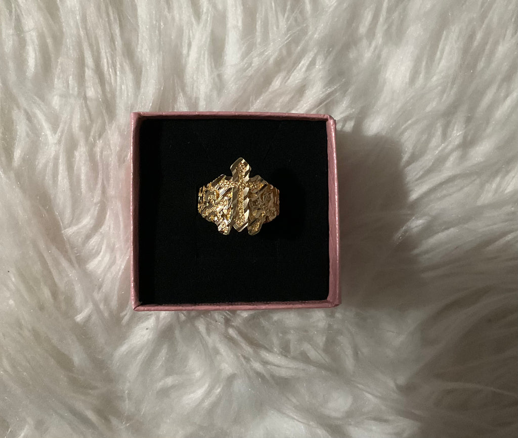 Triple cross ring