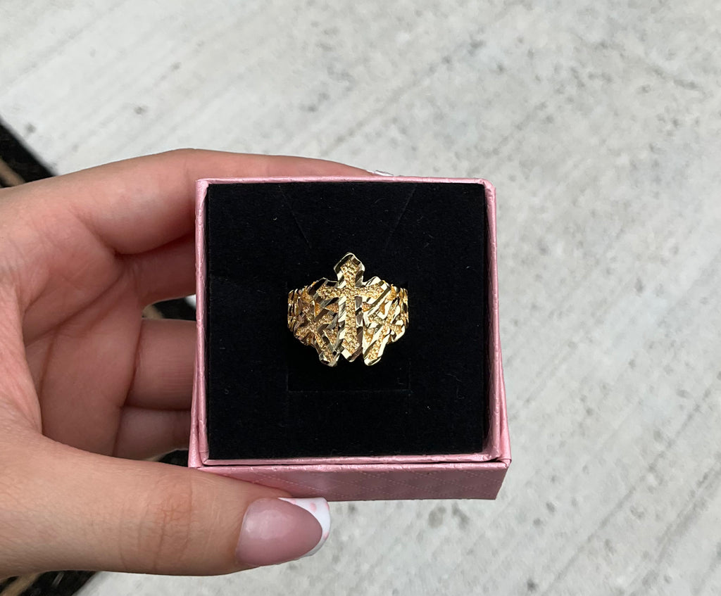 Triple cross ring