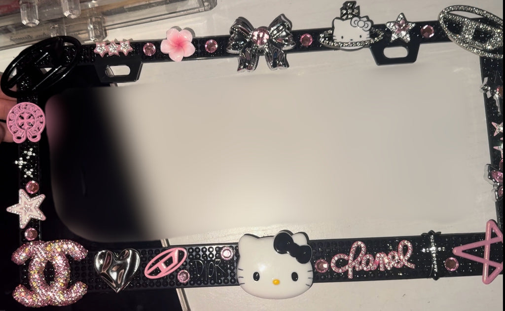 License plate frame
