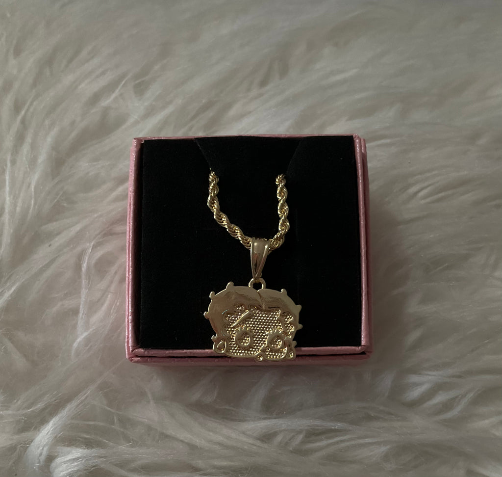 Betty boop necklace