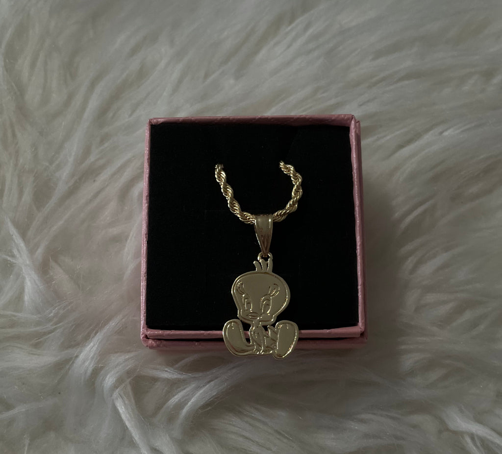 Tweety bird necklace