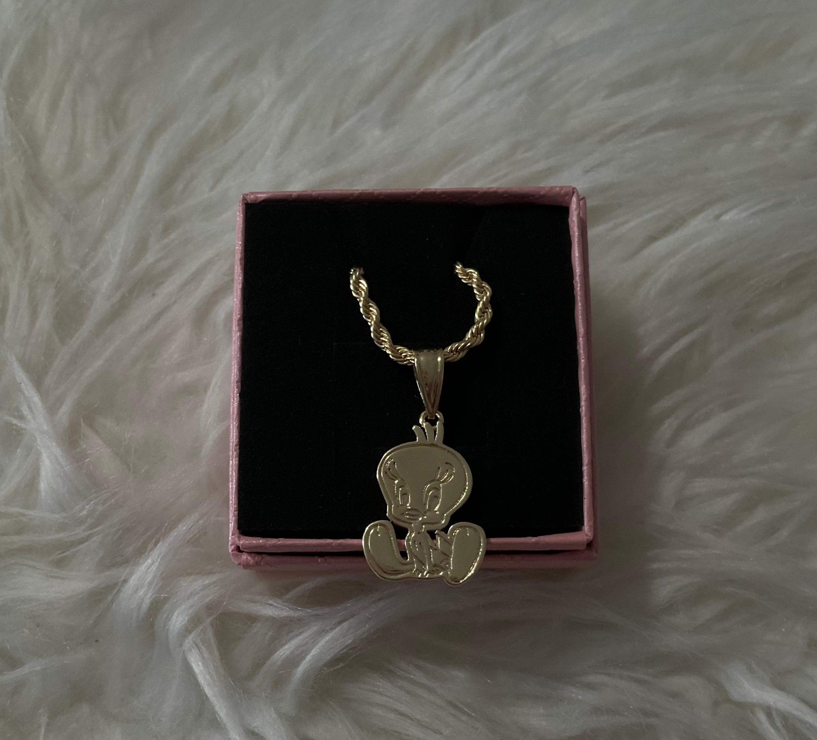 Tweety bird necklace