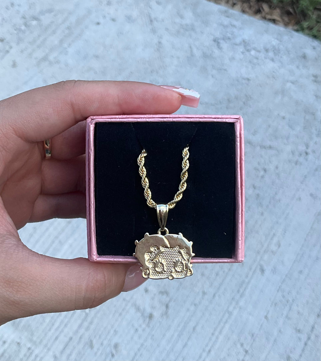 Betty boop necklace